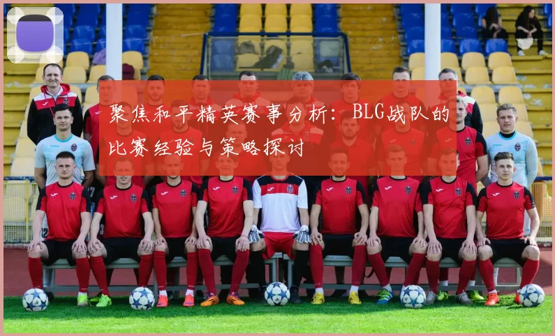 聚焦和平精英赛事分析：BLG战队的比赛经验与策略探讨