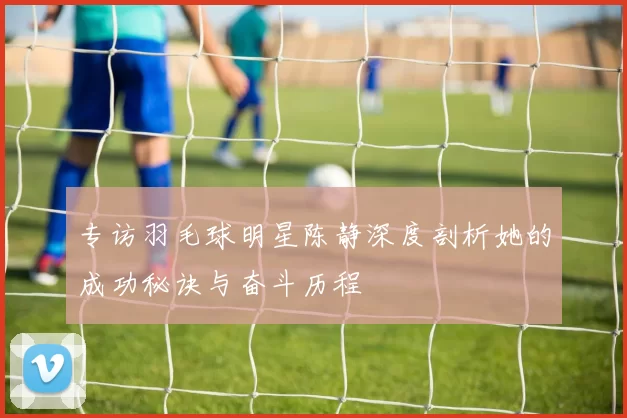 专访羽毛球明星陈静深度剖析她的成功秘诀与奋斗历程